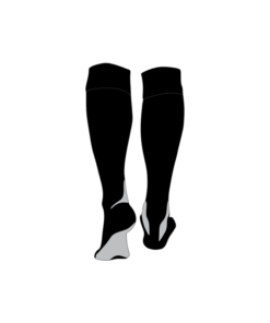 Alternative view of BRENT U Plain Socks Black