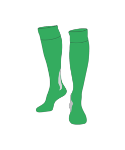 BRENT U Plain Socks Green